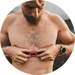 Supported devices, chest straps, running watches, footpods